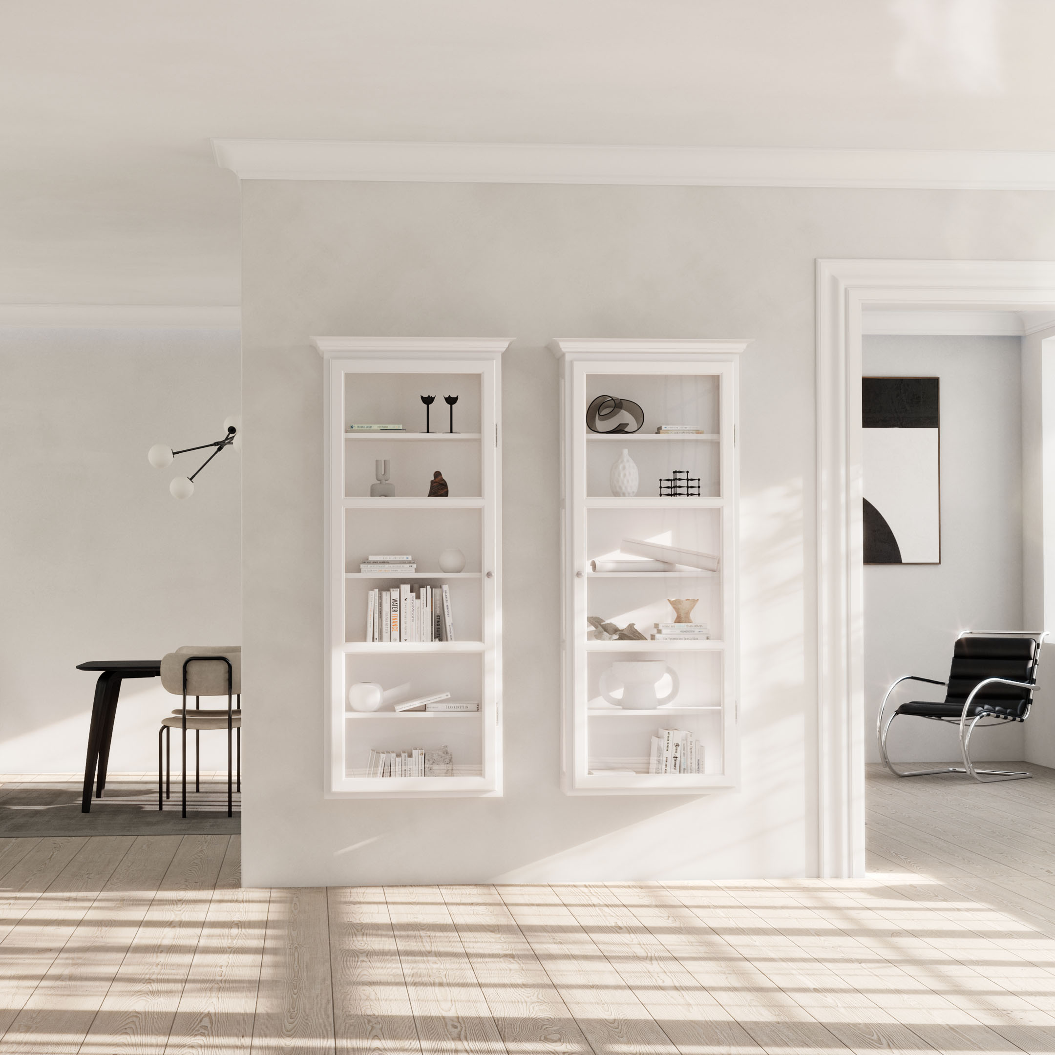 Lindebjerg Design Classic V4 White Interiør Lindebjerg Design Classic V4 White Interiør