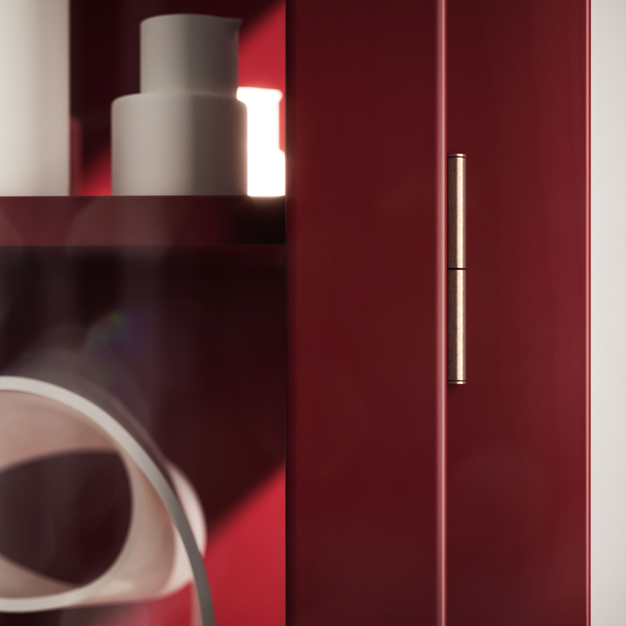 Lindebjerg Design Color N2 Cherry Hængsler Lindebjerg Design Color N2 Cherry Hængsler